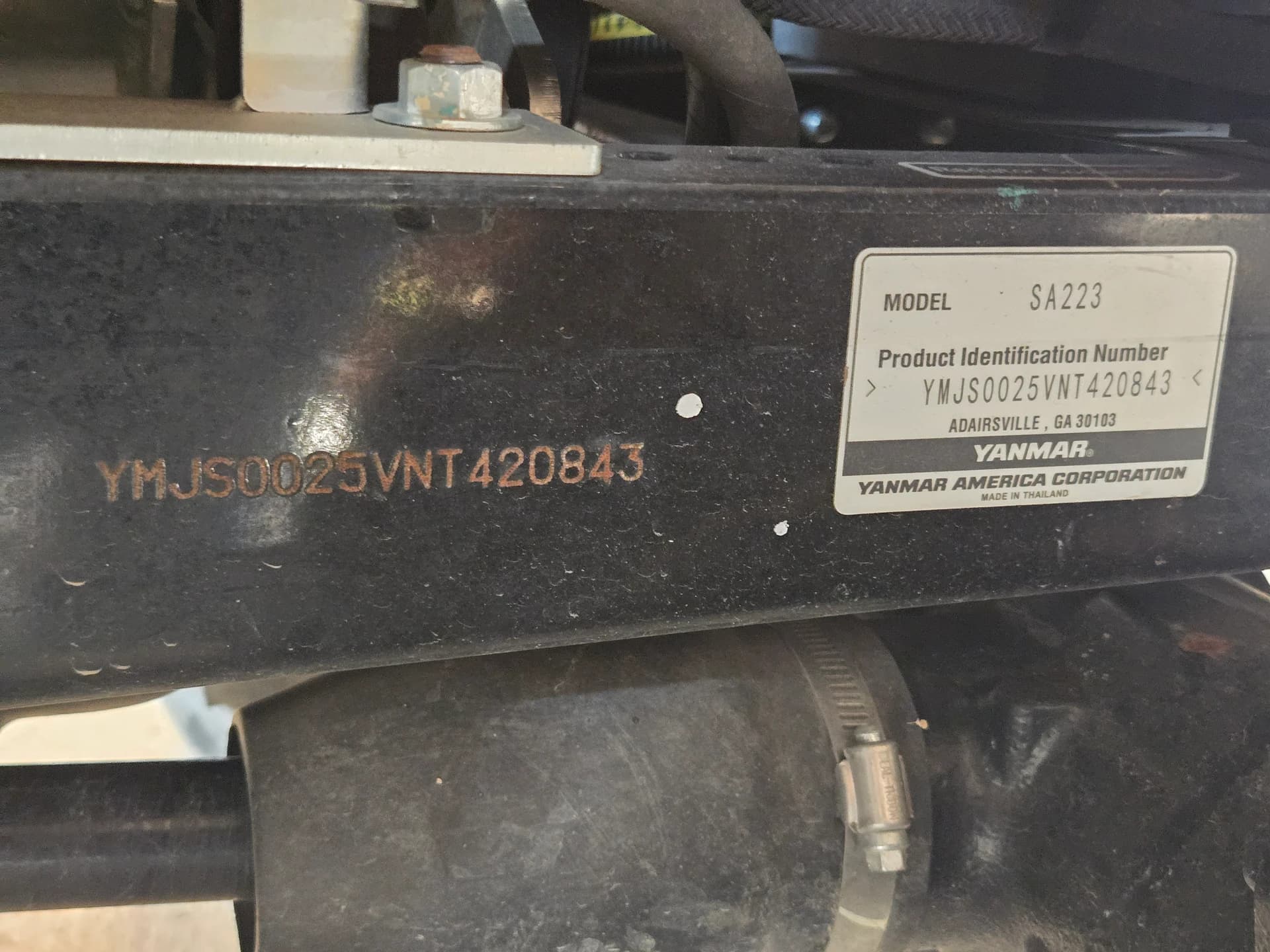 2023 Yanmar SA223 — photo 14 of 14