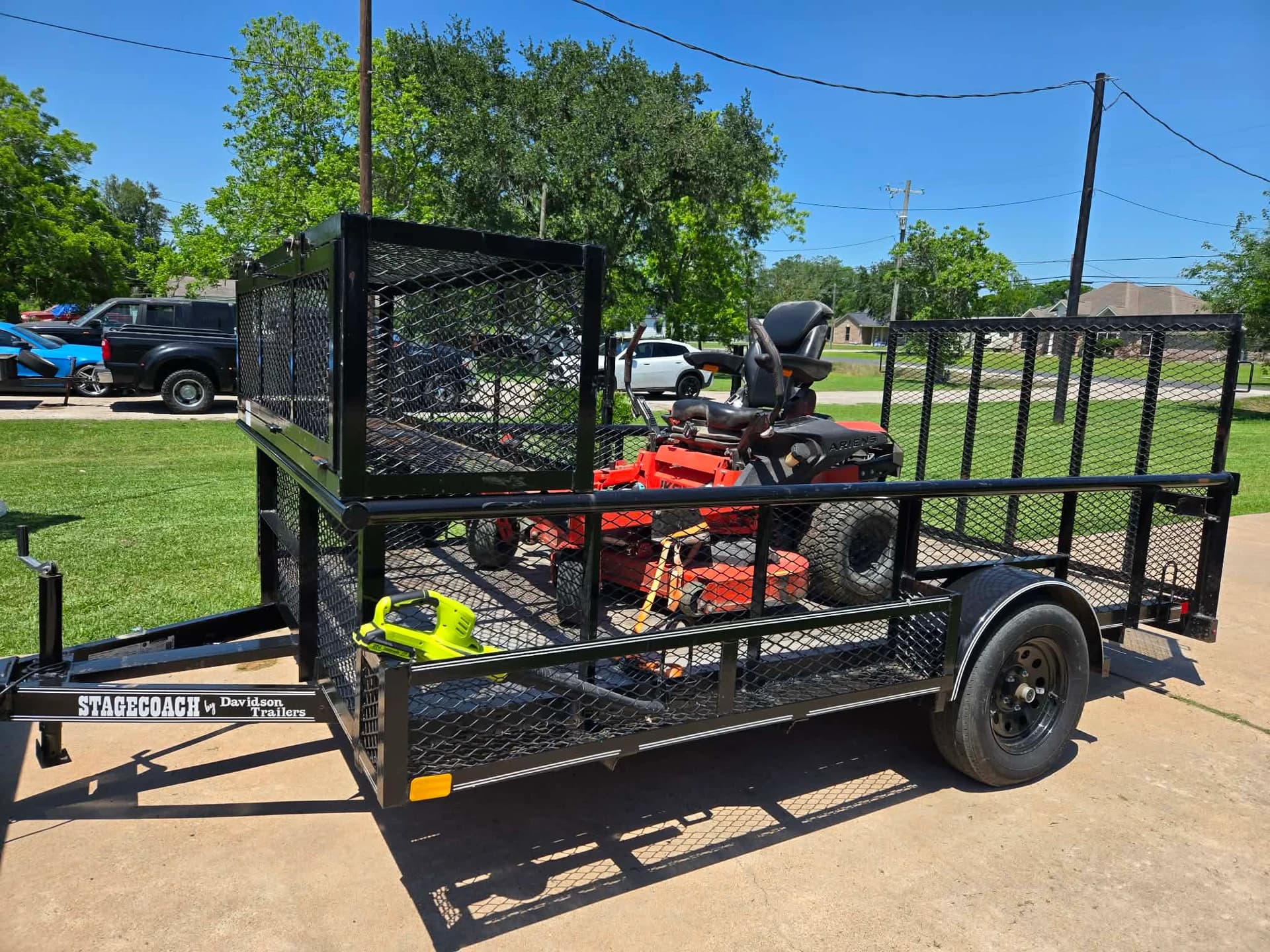 2024 DAVIDSON 77X122 Landscaping Trailer — photo 5 of 9