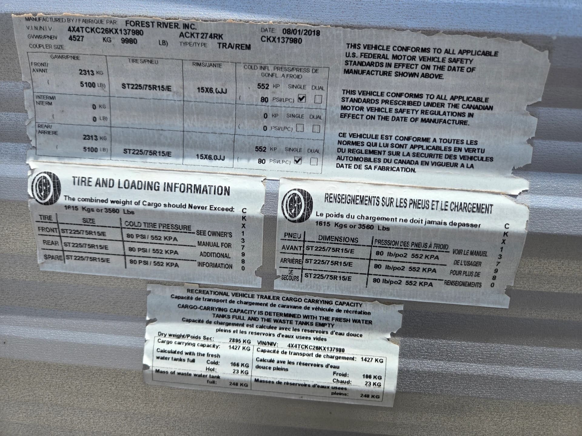 2019 Cherokee 274RK — photo 10 of 12