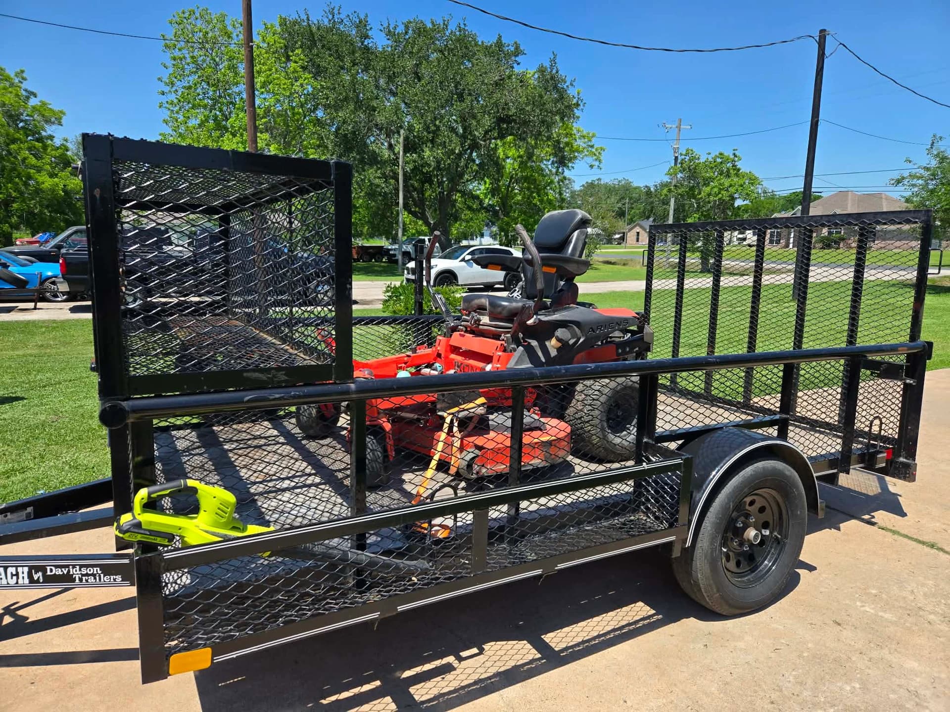 2024 DAVIDSON 77X122 Landscaping Trailer — photo 4 of 9