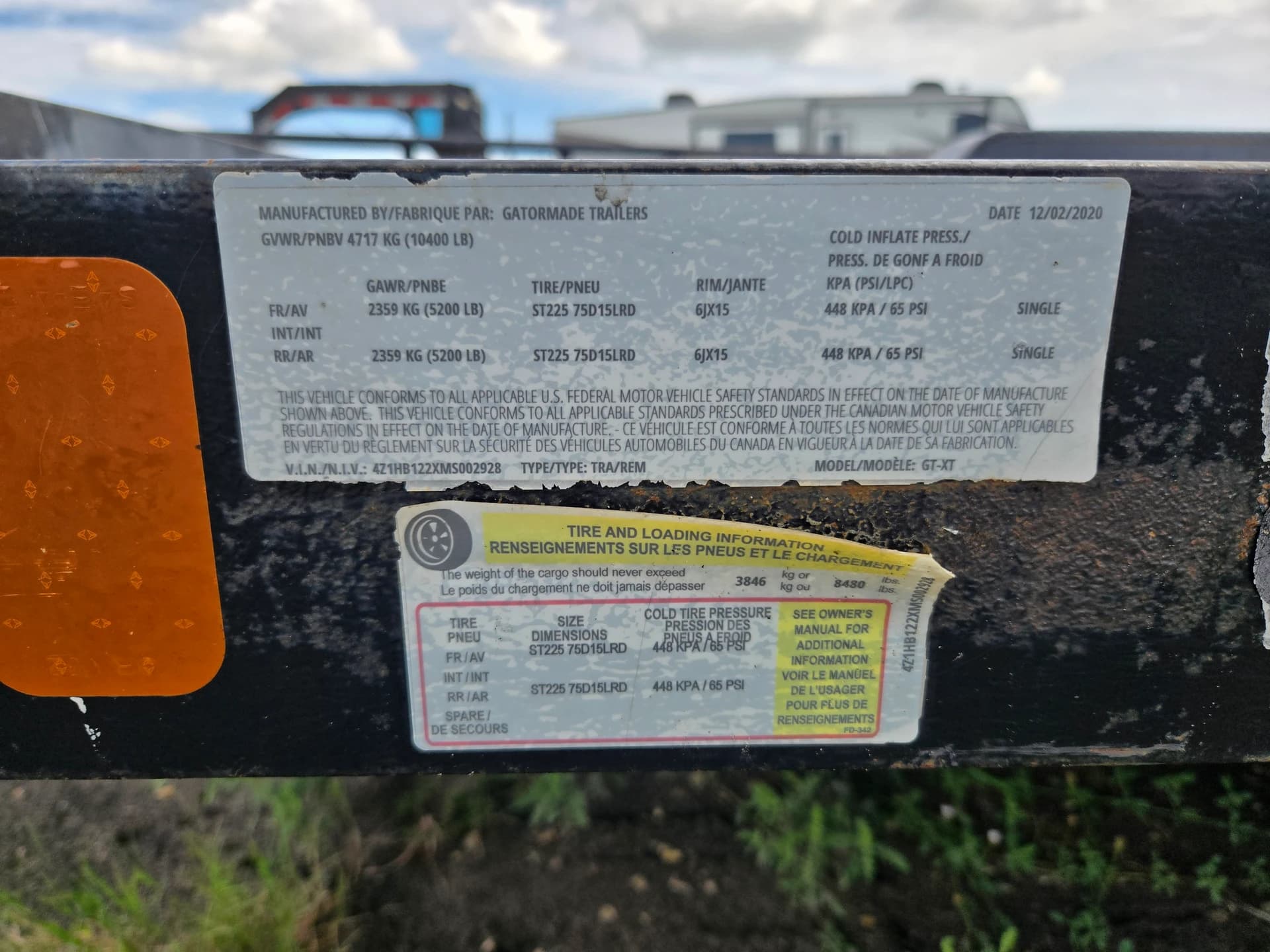 2021 Gator Made Flatbed Trailer — photo 7 of 7
